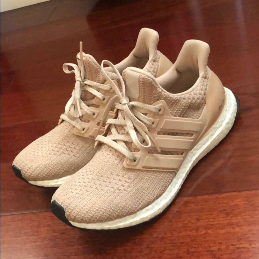 Pink beige womens Ultraboosts- Size 7